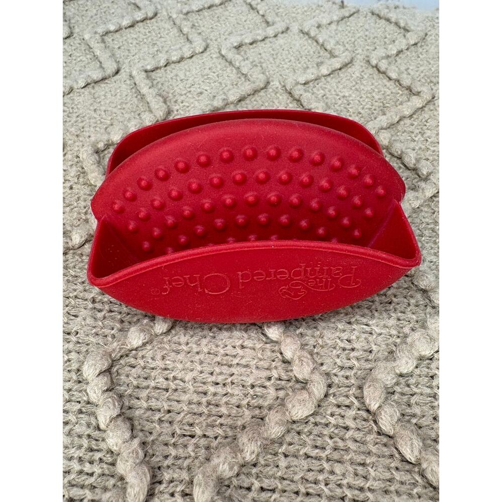 vintage pampered chef pinch oven mitt